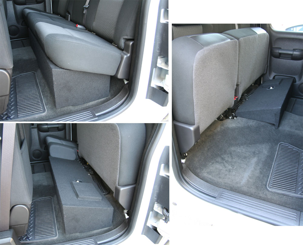 2011 gmc sierra subwoofer box