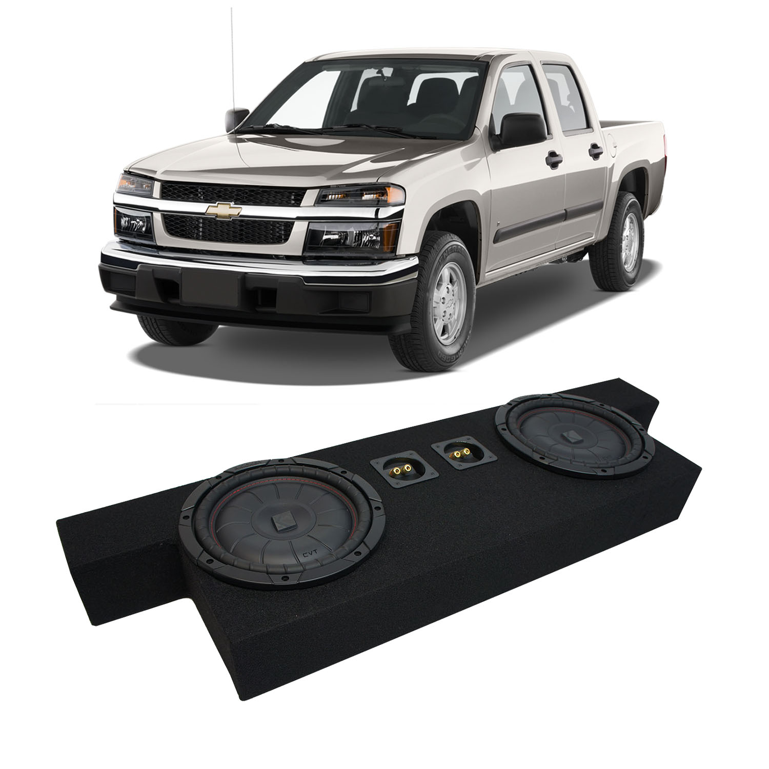 2017 chevy colorado subwoofer box