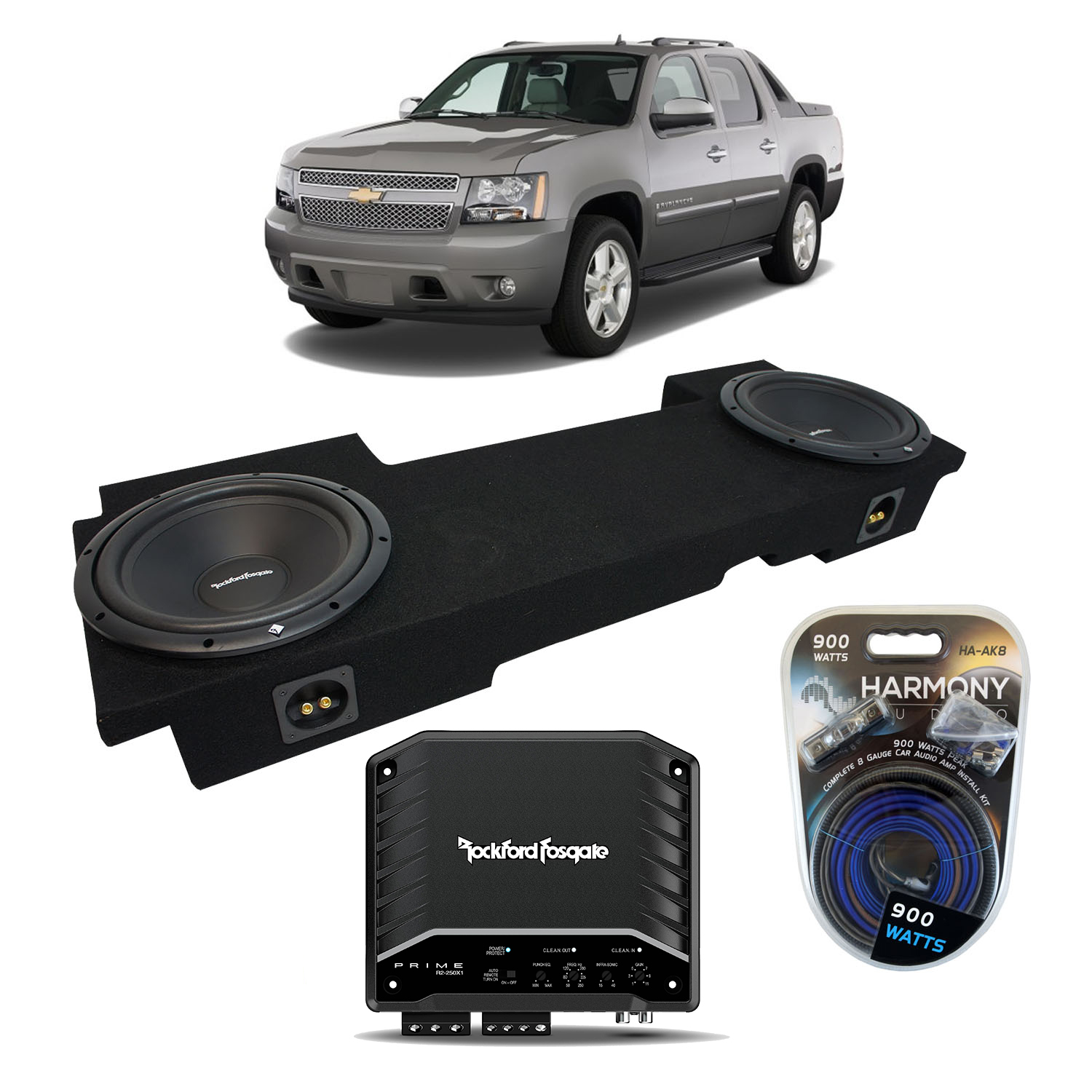 chevy avalanche speaker box