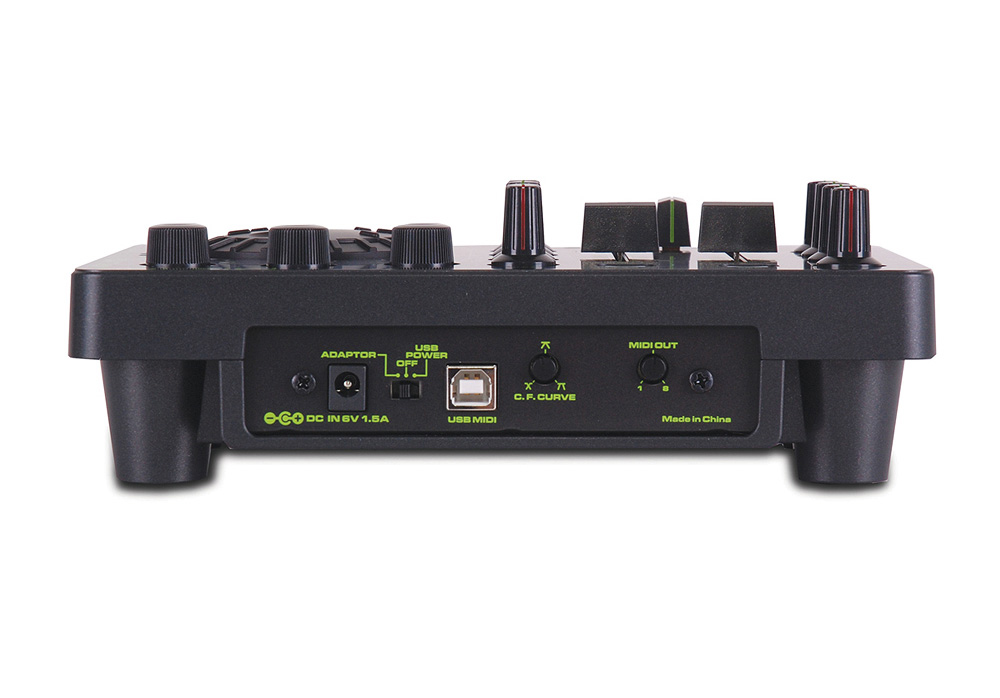 DJ Tech MIX101 Compact Mini USB DJ Controller w/ 2 channel DJ mixer