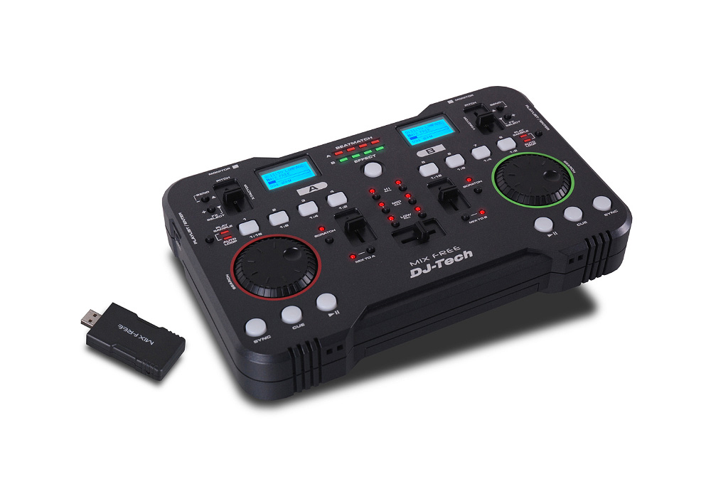 DJ Tech Mix Free Wireless DJ USB Mini-Controller for PC / MAC DJT12-Mix ...