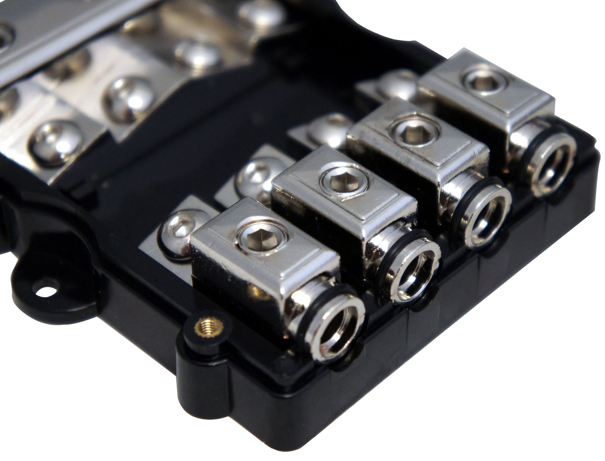 Harmony HAMIDIFD4 Mini ANL MIDI 4Way Fused Distribution Block & 100