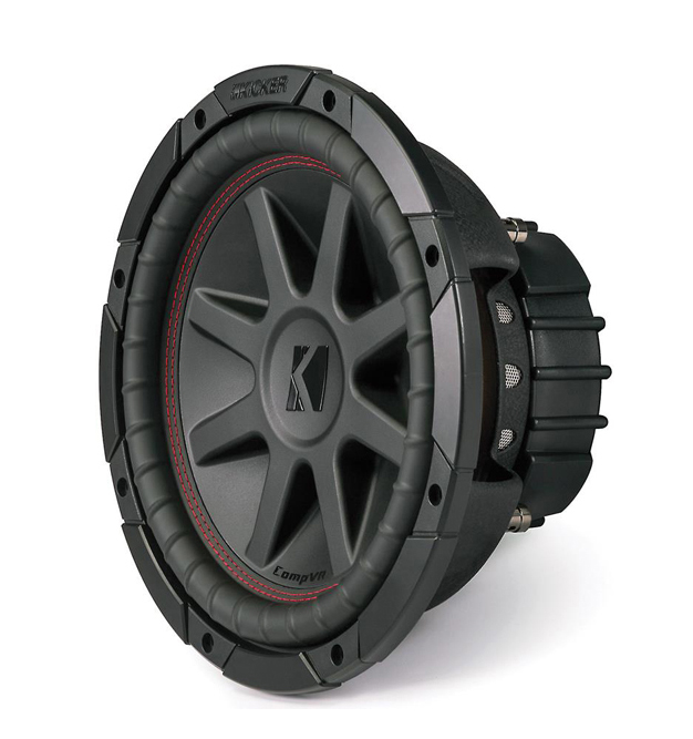 Kicker 43CVR102 Compatible with Dodge Ram Quad Cab 0212 10" CompVR CVR10 Series 400W RMS 2Ohm