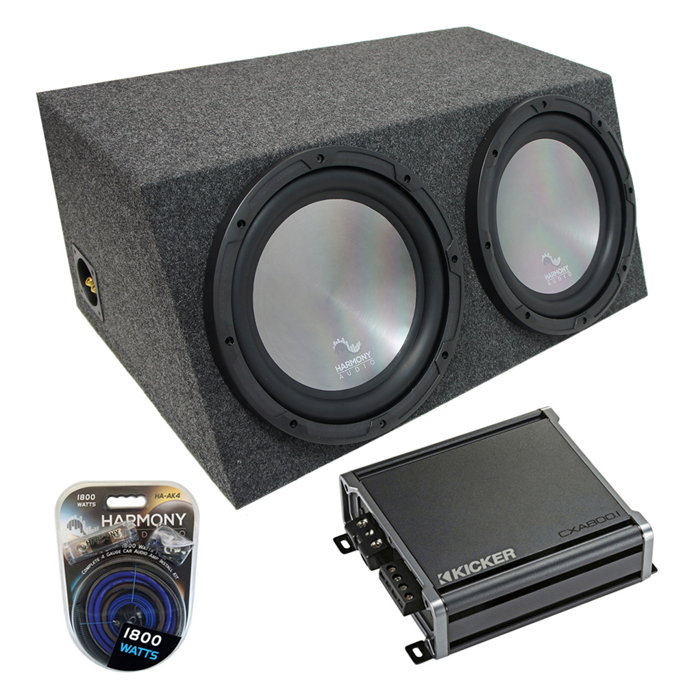 dual 10 sealed subwoofer box