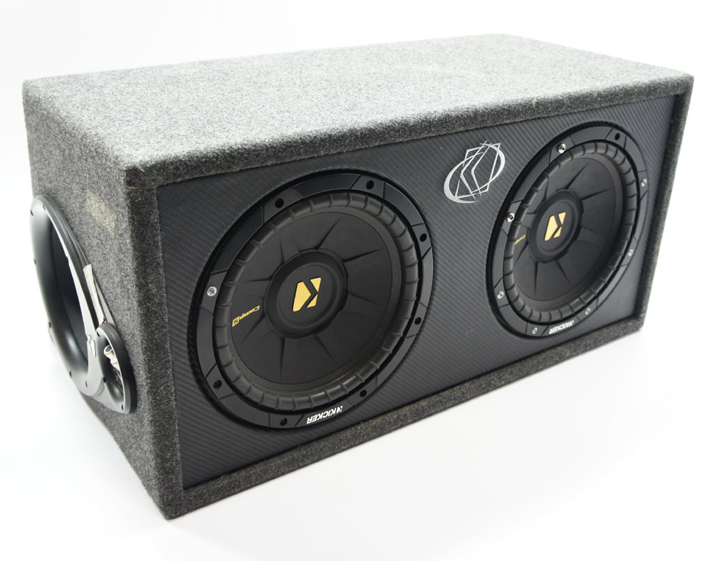 Kicker 10DC102 Car Audio Loaded Comp DC10 Subwoofer Dual 10" Sub Box