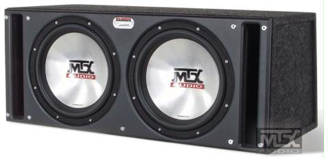 mtx dual 10 inch subwoofer
