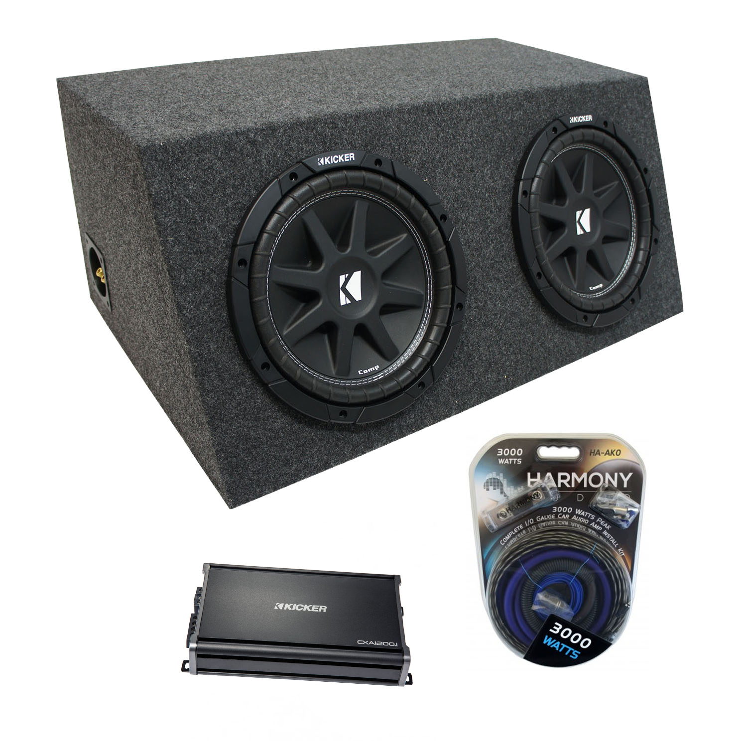 15 inch subwoofer and amp