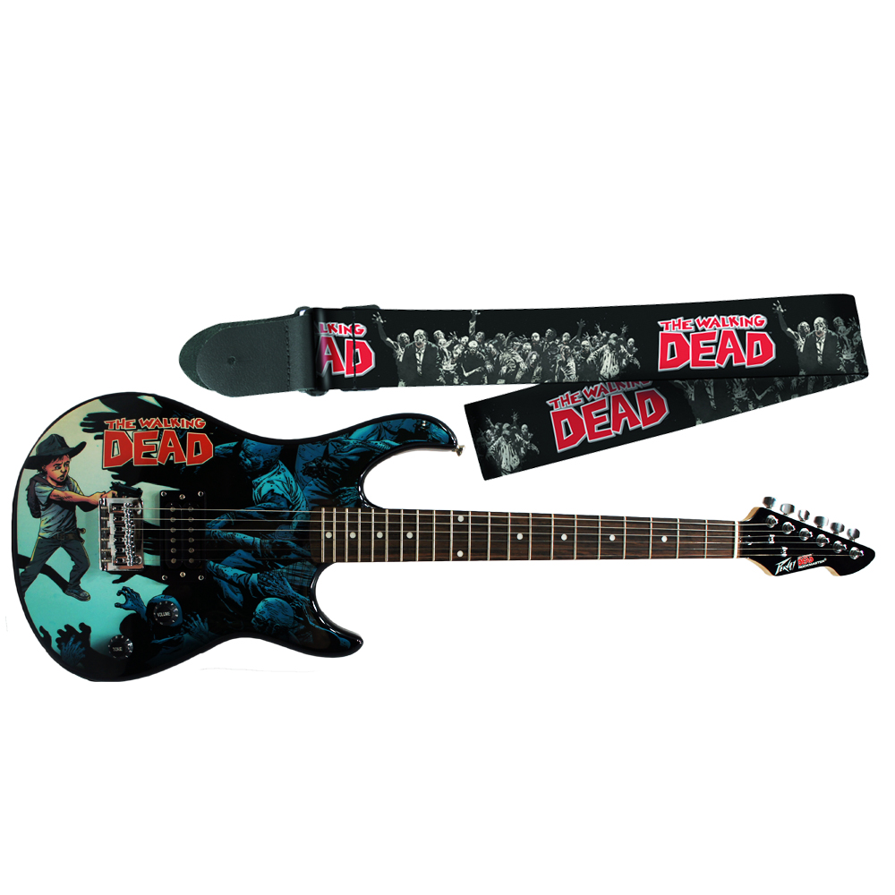 Peavey The Walking Dead Carl Rockmaster Electric Guitar with Zombie