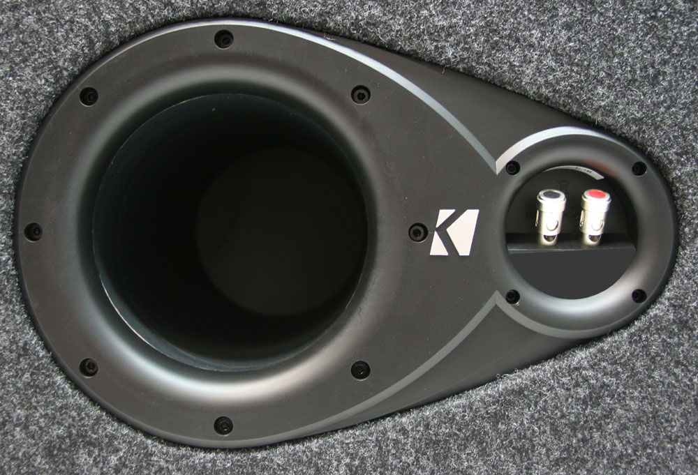 Car Stereo Kicker Single 12" Square Solobaric L3 L5 L7 Ported Subwoofer
