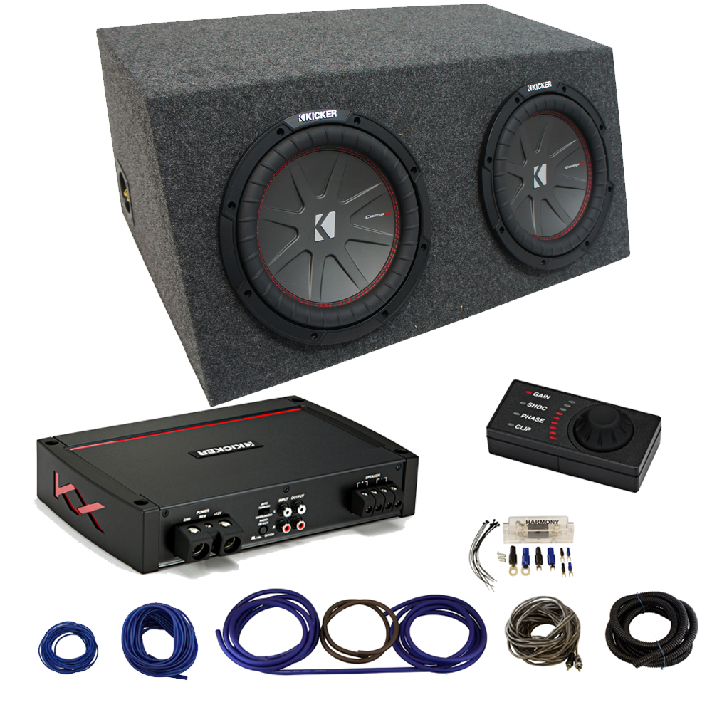 2 15 subs with box and amp