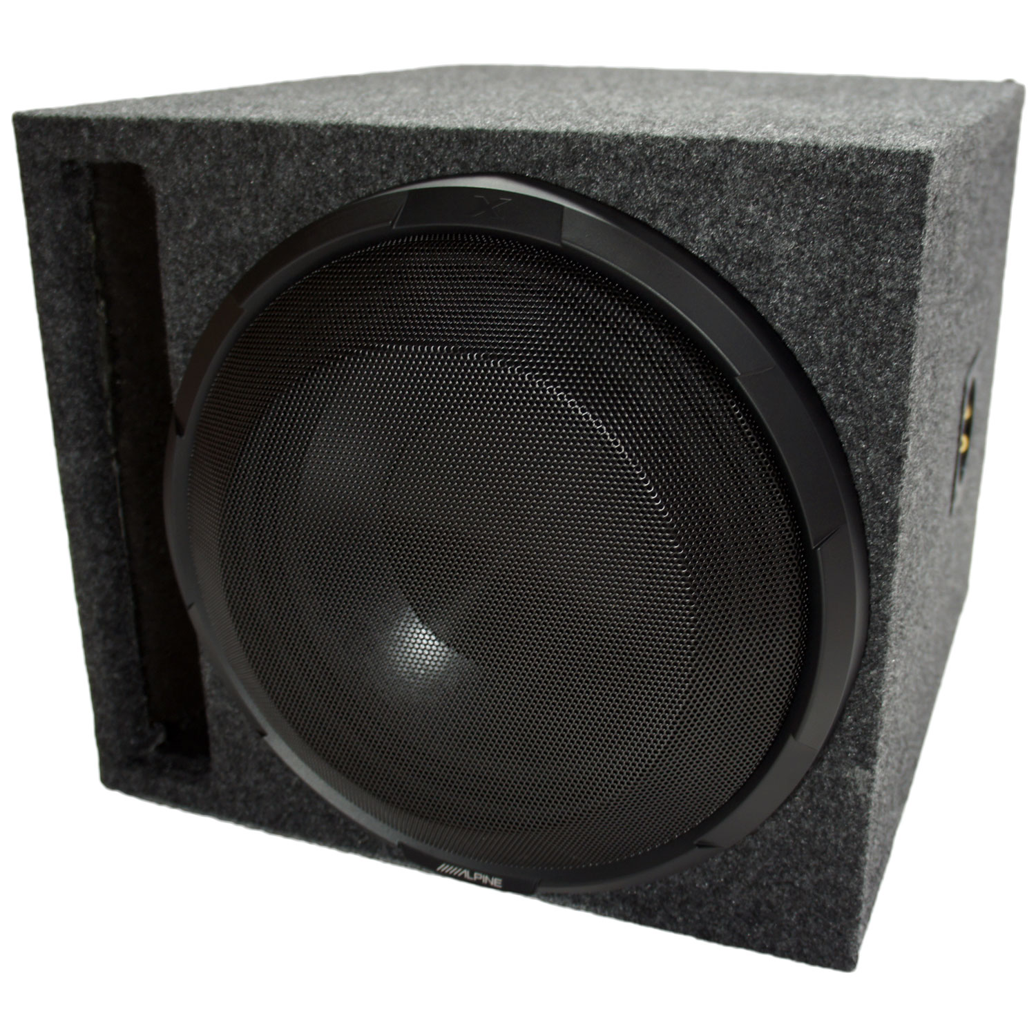 Universal Car Stereo Slotted S Port Single 12" Alpine Type X XW12D4