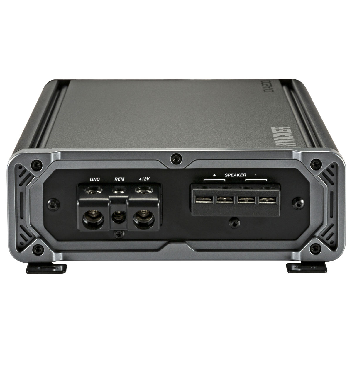 Kicker 48DCWR122 12" CompR Enclosure w/ 46CXA12001 Amplifer & Install Kit