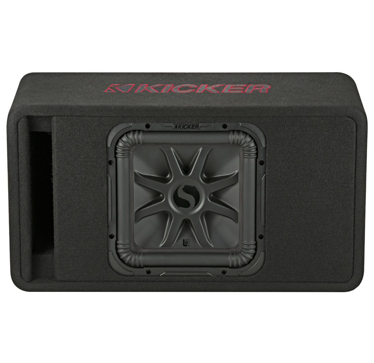 Kicker 45VL7R102 Car Audio L7R Solobaric L7 Single 10" Vented Sub Box