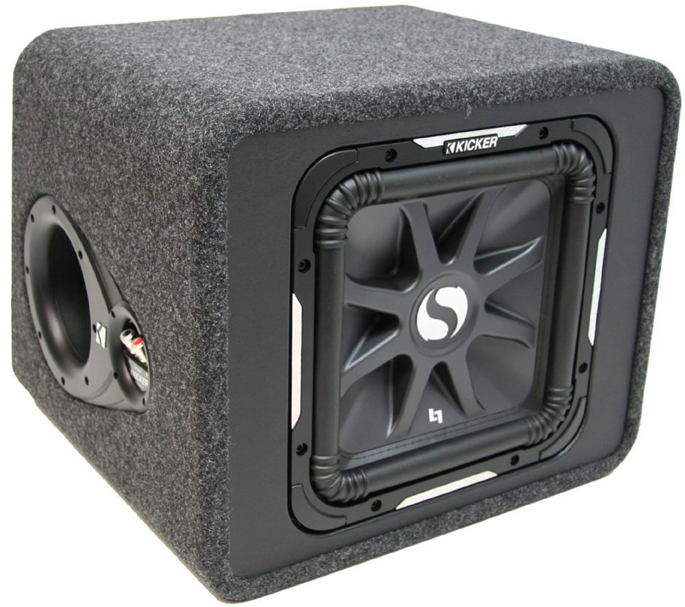 kicker 12 square subwoofer