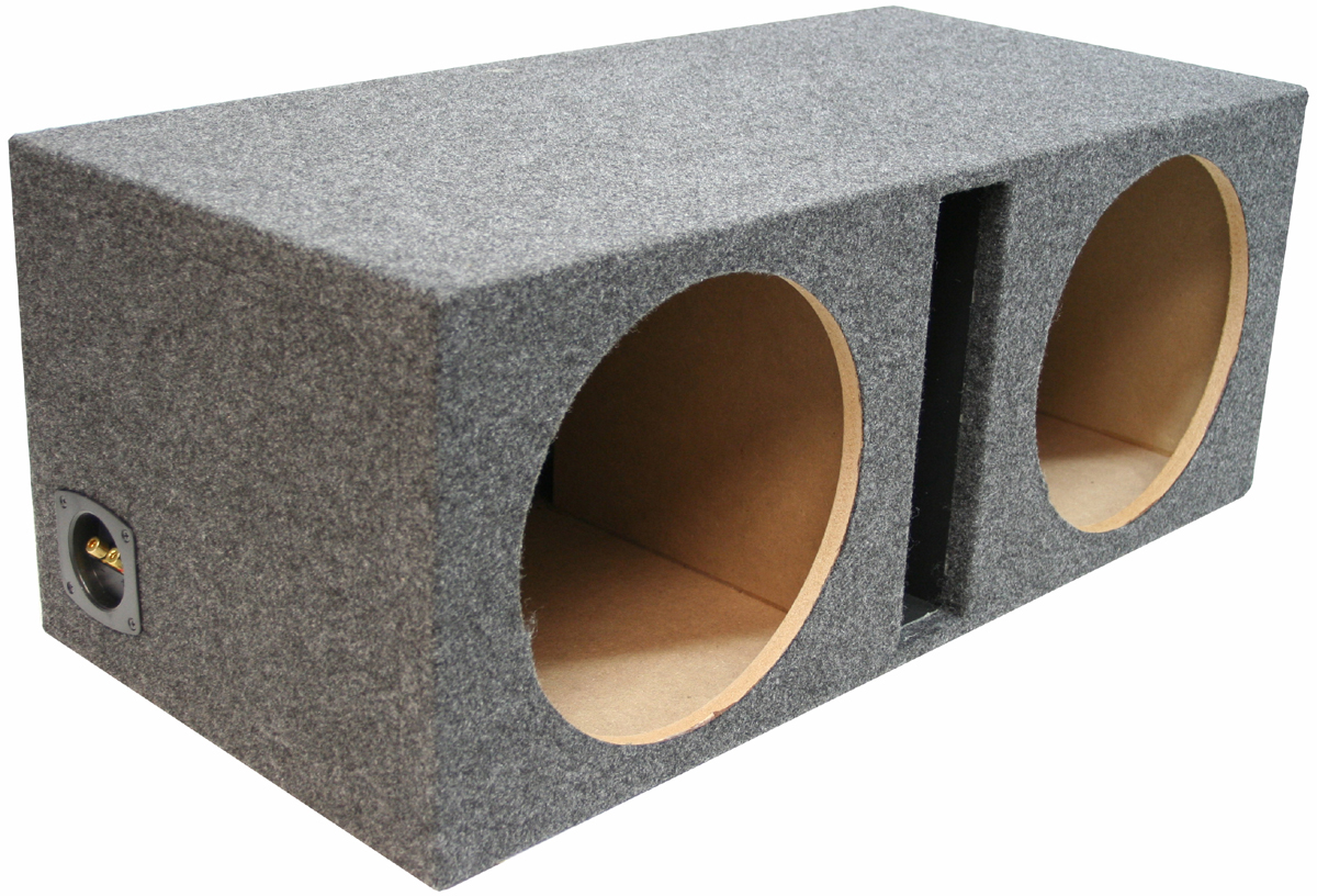 2 10 inch kicker sub box