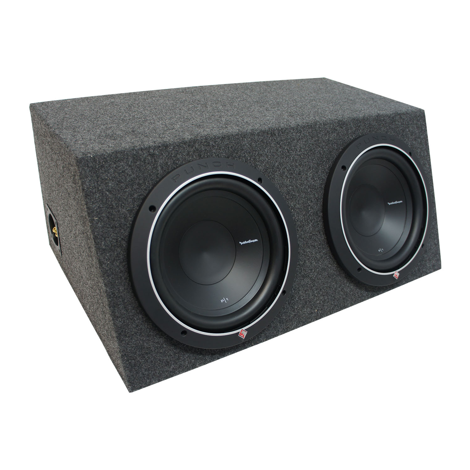 Universal Car Stereo Hatchback Sealed Dual 15" Rockford Punch P1S415