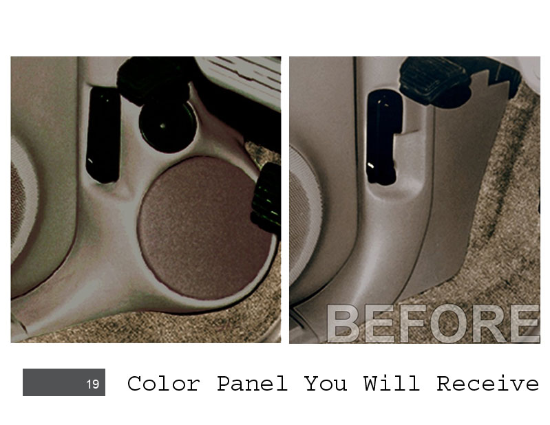 QLogic Chevy 19942003 S10 Truck Car Audio Kick Panels 6 1/2" Driver