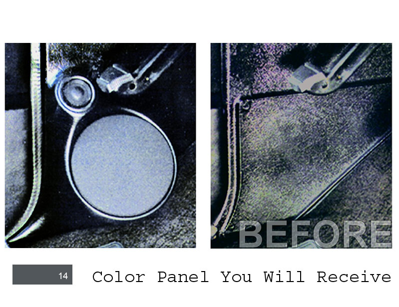 QLogic Chevy 19781987 C10 C20 C30 Truck Car Audio Kick Panels 6 1/2