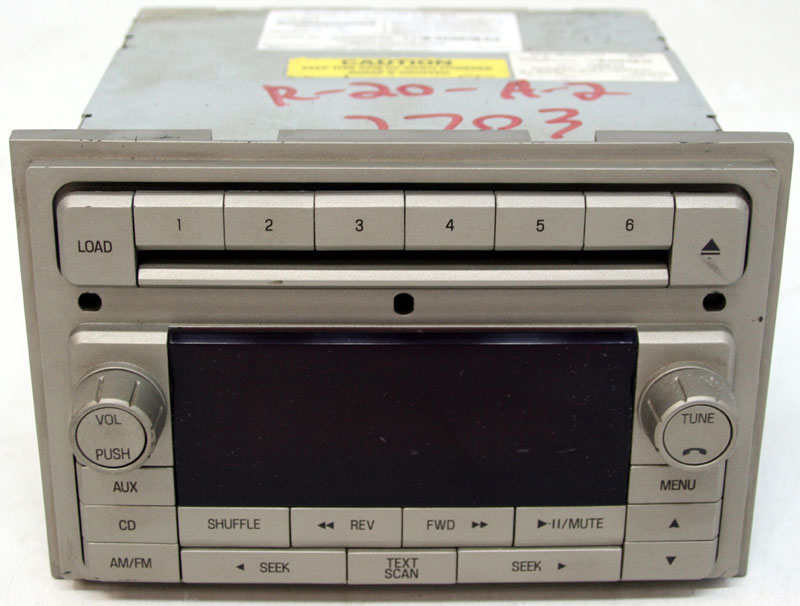 2006 Lincoln Zephyr Factory Stereo 6 Disc Changer MP3 CD Player OEM