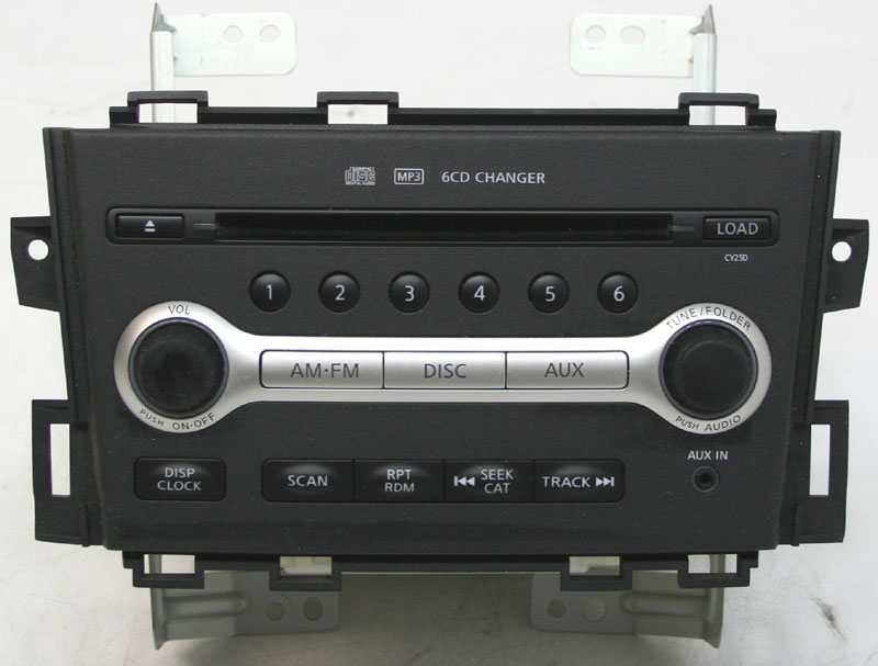 Nissan Murano 2009-2010 Factory Stereo 6 Disc Changer MP3 CD Player OEM