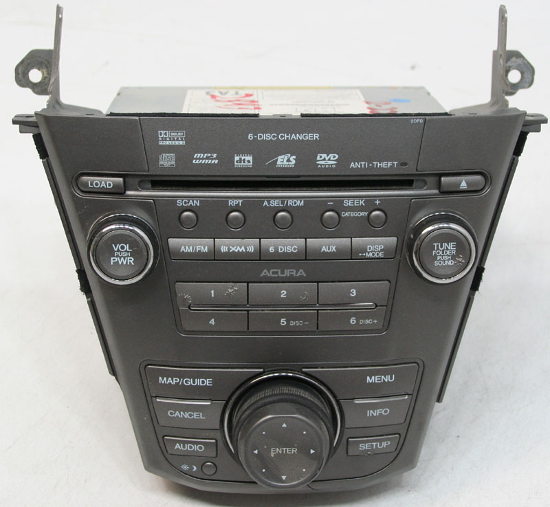Acura MDX 20072009 Factory SAT Ready 6 Disc DVD CD Player OEM Radio