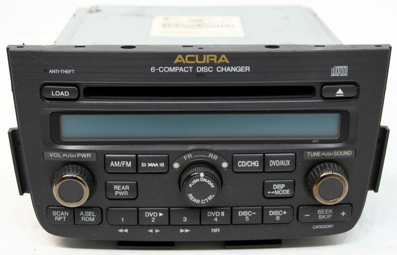 Acura MDX 20052006 Factory Stereo XM Ready 6 Disc Changer CD Player