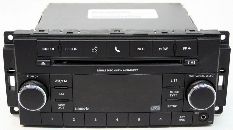 Jeep Wrangler 2012-2013 Factory Stereo 