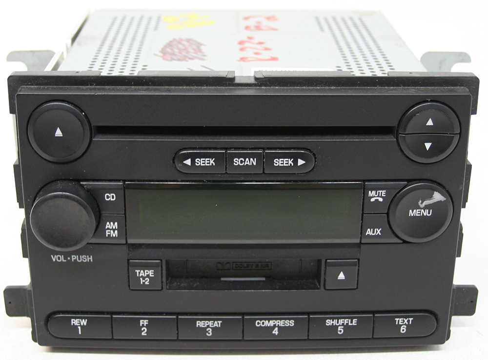 Mercury Monterey 20042005 Factory Stereo AM/FM Tape & CD Player OEM