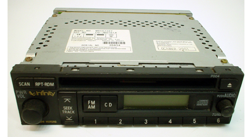 2000-2001 Mitsubishi Mirage Factory AM/FM Infinity Radio CD Player