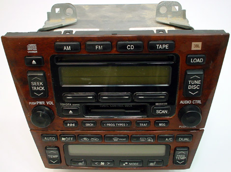 2001 toyota avalon jbl sound system