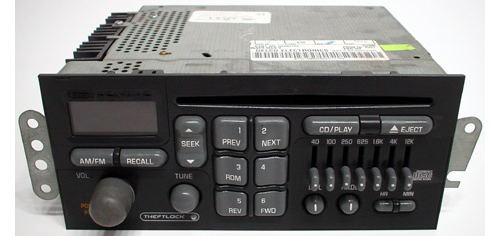 1996-2003 Pontiac Grand Prix Factory AM Mono FM Stereo Radio CD Player