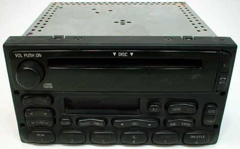 Mountain Equipment Audio Equipment Radio AM-FM Cassette-cd Control Fits 98-01 MOUNTAINEER 1624736 