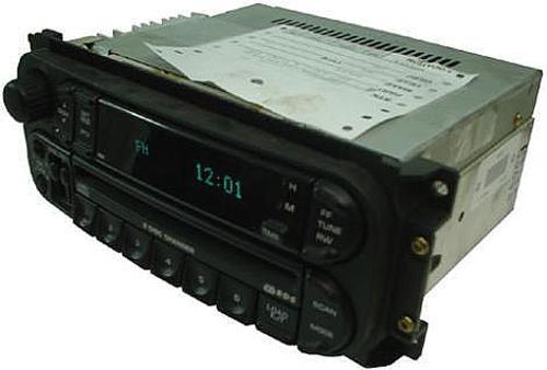2004-2006 Chrysler Sebring Factory OEM 6 Disc CD Changer Radio R-1971-11