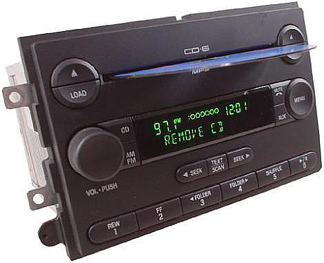 Factory 6 Disc Changer CD Player Radio 