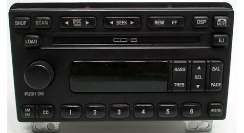 2001-2004 Ford Mustang Factory 6 Disc 