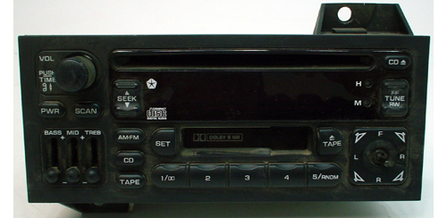 1995-1999 Chrysler Sebring Factory Stereo Tape CD Player OEM Radio R-2228-1
