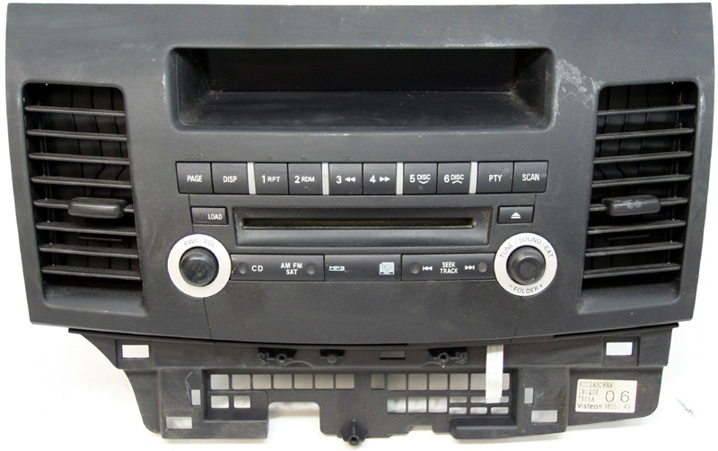 2008 Mitsubishi Lancer Factory Stereo 6 Disc Changer CD Player OEM 