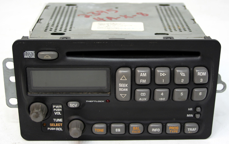 2001-2004 Pontiac Grand Am Factory Stereo Am/Fm Cd Player Oem Radio - R