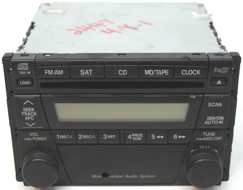 20022006 Mazda Tribute Factory Stereo 6 Disc Changer CD Player BOSE