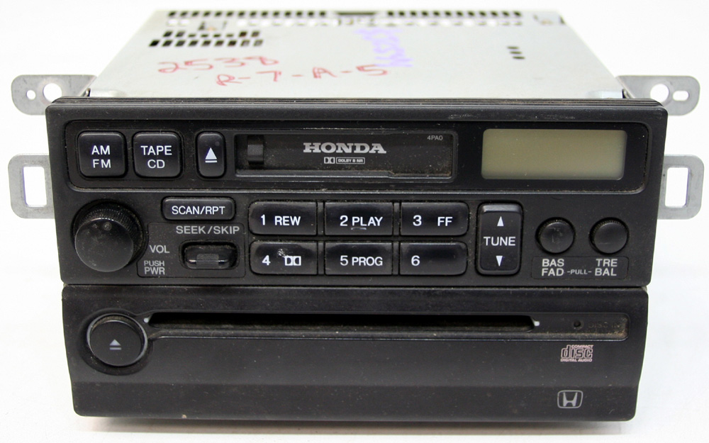 19982002 Honda Accord Factory Stereo Tape & CD Player Combo OEM Radio