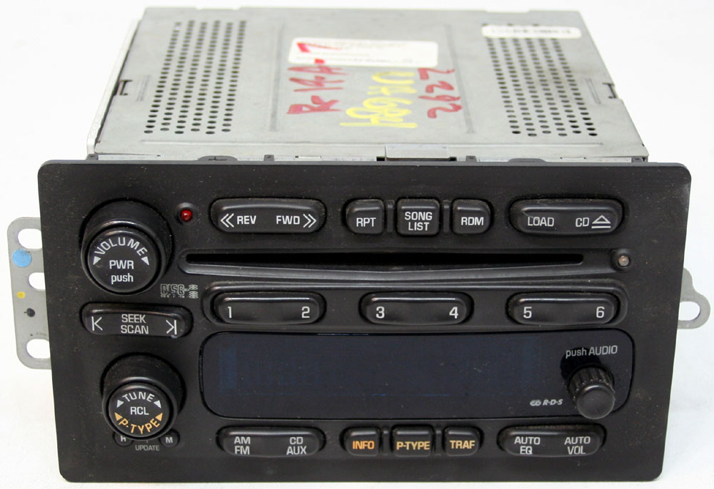 20022003 Chevy S10 Truck Factory Stereo 6 Disc Changer CD Player OEM