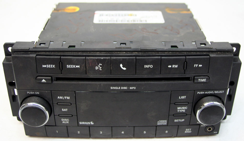 2011-2012 Jeep Patriot Factory Sirius 