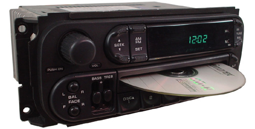 2002-2004 Jeep Grand Cherokee Factory AM/FM Radio CD Player
