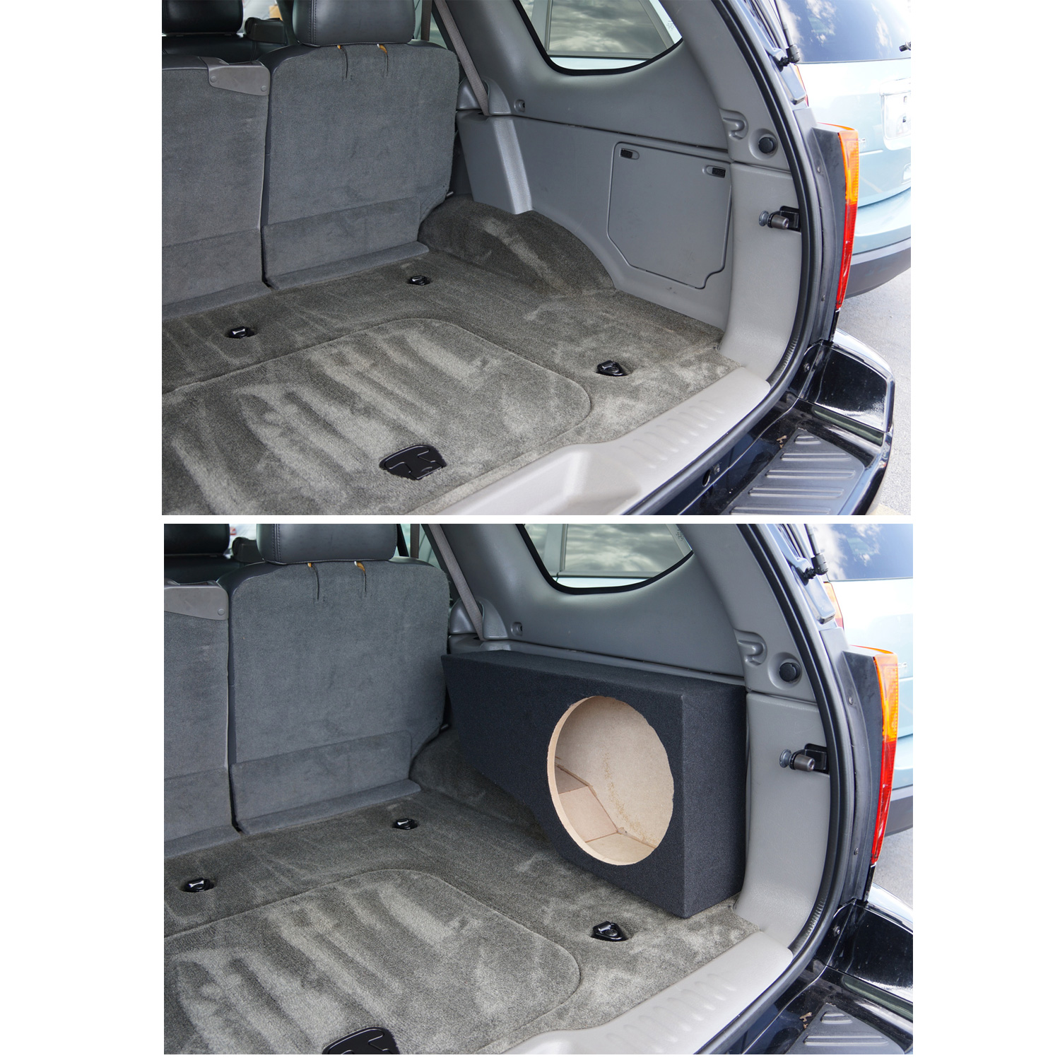 09 silverado sub box