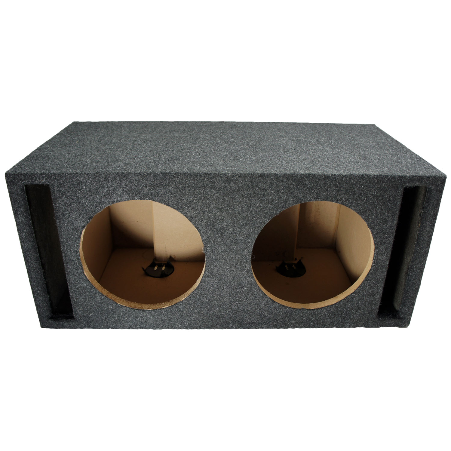 Car Audio Dual 10" SPL Bass Subwoofer Labyrinth Vent Sub Box Stereo