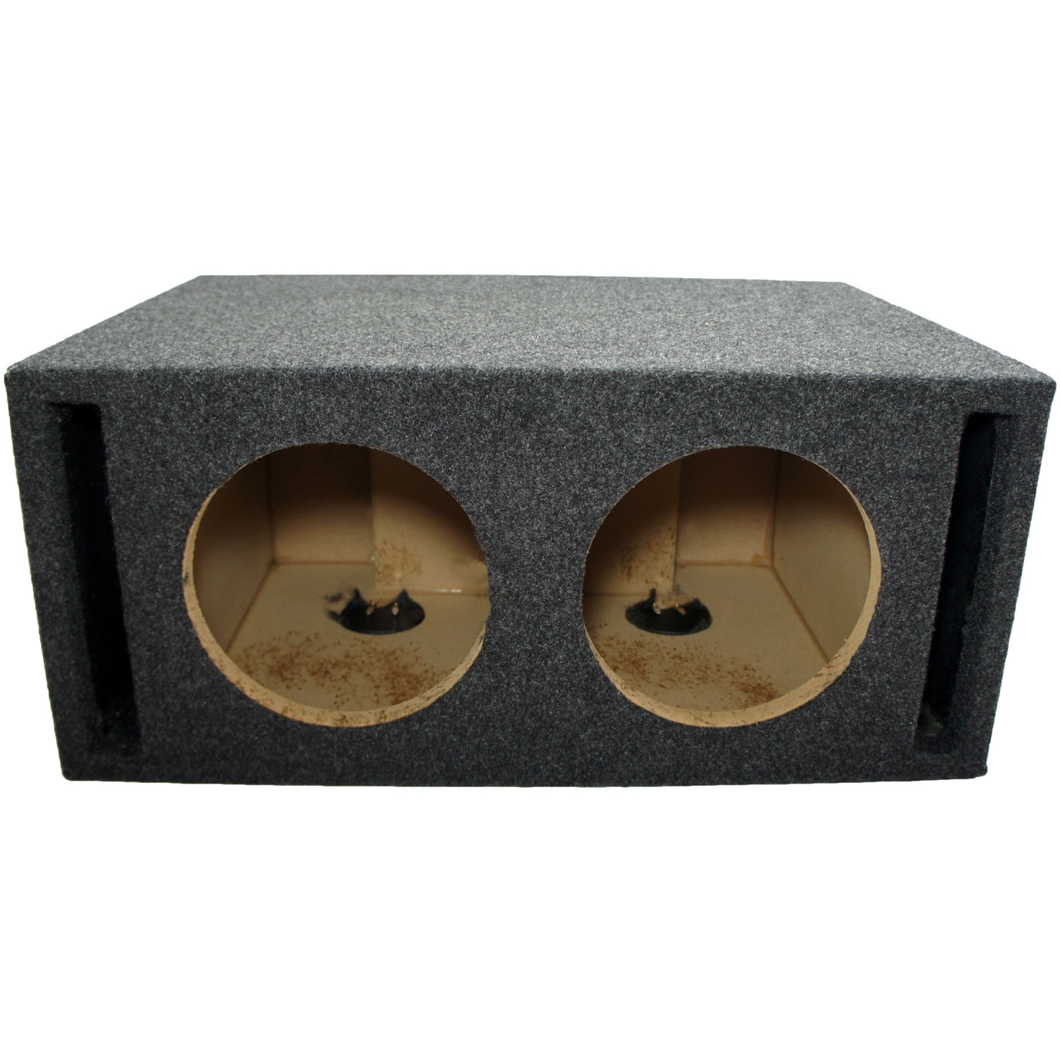 Car Audio Dual 8-Inch Slot Ported Subwoofer Labyrinth SPL Bass Speaker Sub Box