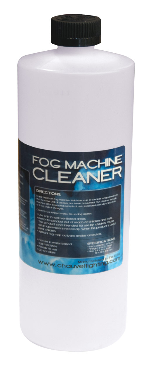 Chauvet DJ FCQ Fog Machine Cleaner Fluid WaterBased ReadytoUse