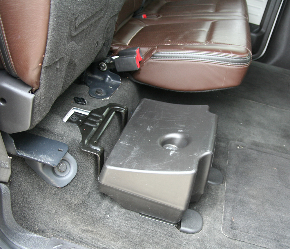 Ford F150 Crew Cab Truck 2010 Factory Sony 8" Powered 700 Watt Sub