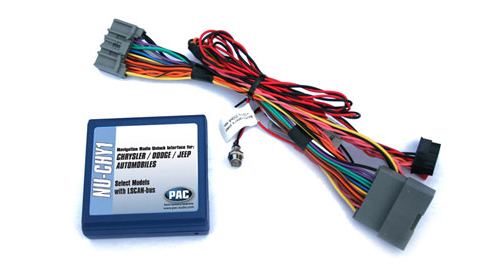 PAC NU-CHY1 Factory Navigation NAV Radio, DVD & Bluetooth Unlock Interface Harness for 2008-2010 Chrysler 300