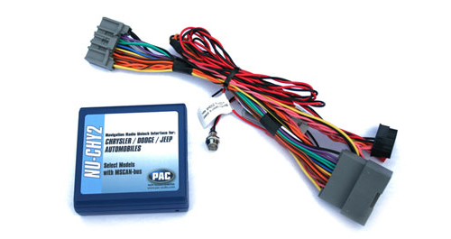 PAC NU-CHY2 Factory Navigation NAV Radio, DVD & Bluetooth Unlock Interface Harness for 2011-2013 Dodge Durango